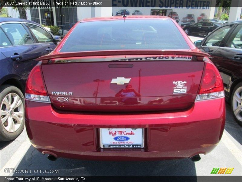 Precision Red / Ebony Black 2007 Chevrolet Impala SS
