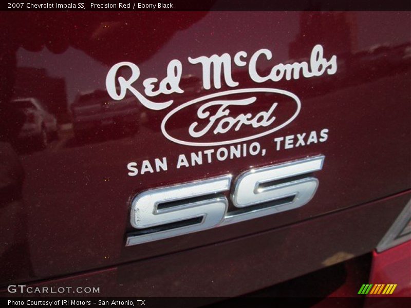Precision Red / Ebony Black 2007 Chevrolet Impala SS