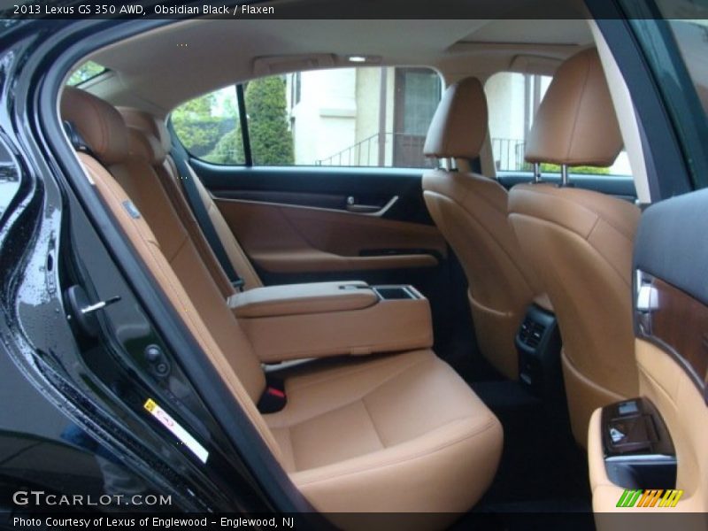 Rear Seat of 2013 GS 350 AWD