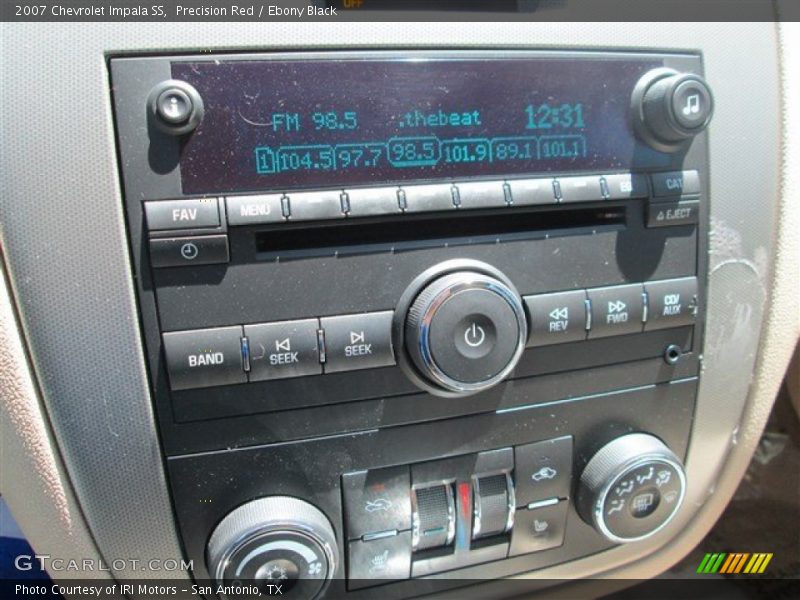 Precision Red / Ebony Black 2007 Chevrolet Impala SS