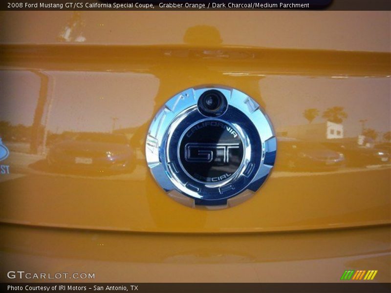 Grabber Orange / Dark Charcoal/Medium Parchment 2008 Ford Mustang GT/CS California Special Coupe