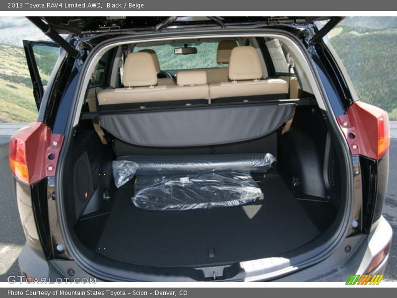 Black / Beige 2013 Toyota RAV4 Limited AWD