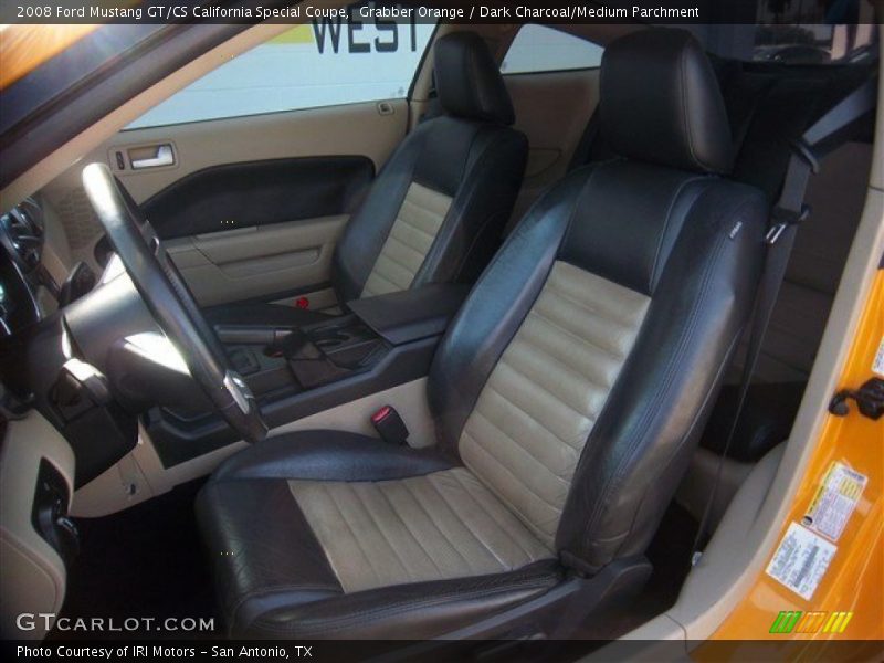 Front Seat of 2008 Mustang GT/CS California Special Coupe