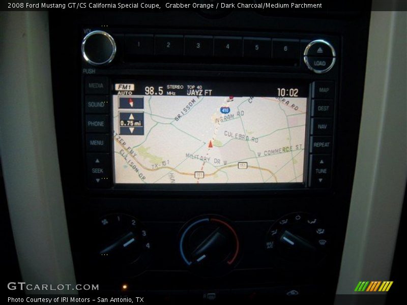 Navigation of 2008 Mustang GT/CS California Special Coupe