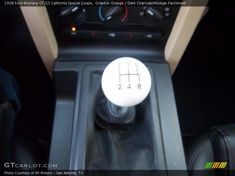  2008 Mustang GT/CS California Special Coupe 5 Speed Automatic Shifter
