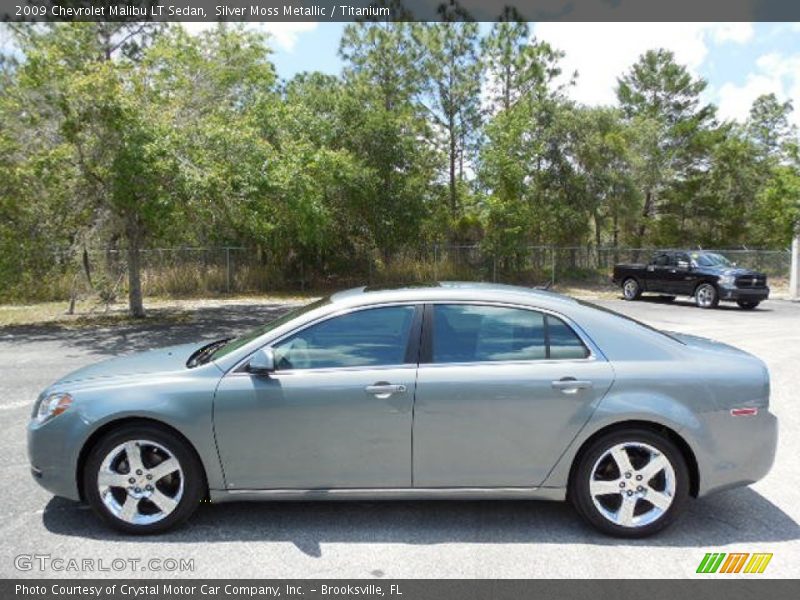  2009 Malibu LT Sedan Silver Moss Metallic