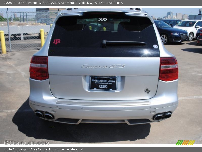 Crystal Silver Metallic / Black w/ Alcantara Seat Inlay 2008 Porsche Cayenne GTS