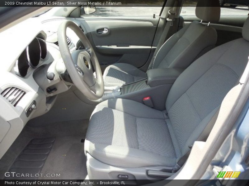  2009 Malibu LT Sedan Titanium Interior