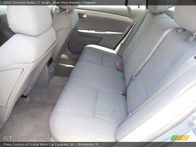 Rear Seat of 2009 Malibu LT Sedan