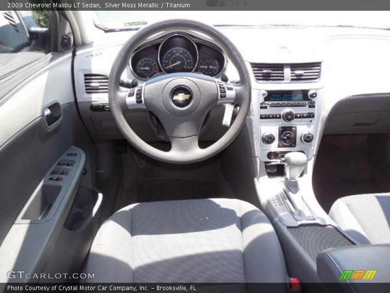 Dashboard of 2009 Malibu LT Sedan