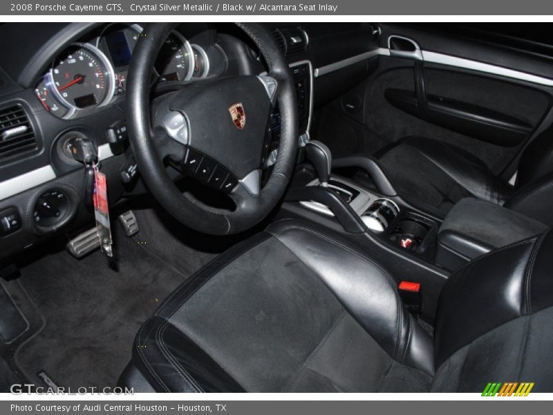  2008 Cayenne GTS Black w/ Alcantara Seat Inlay Interior