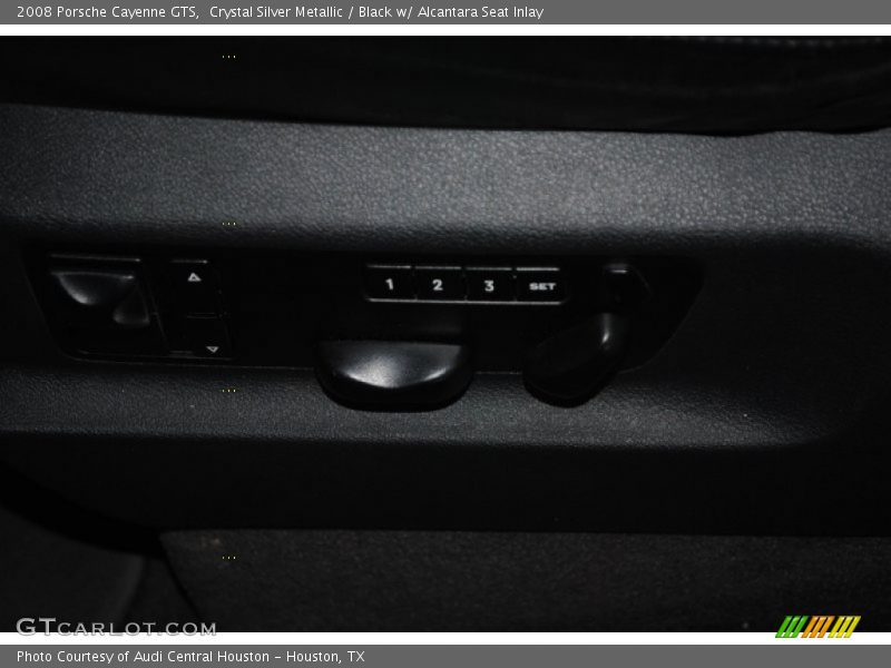 Crystal Silver Metallic / Black w/ Alcantara Seat Inlay 2008 Porsche Cayenne GTS