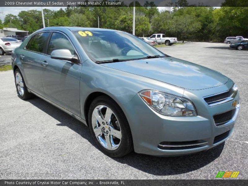 Front 3/4 View of 2009 Malibu LT Sedan