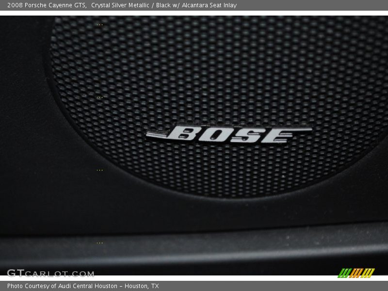 Crystal Silver Metallic / Black w/ Alcantara Seat Inlay 2008 Porsche Cayenne GTS