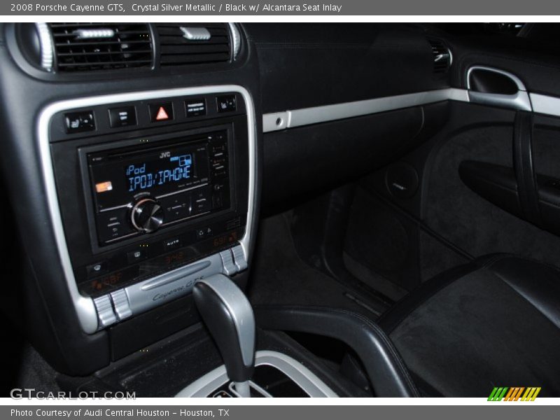 Crystal Silver Metallic / Black w/ Alcantara Seat Inlay 2008 Porsche Cayenne GTS