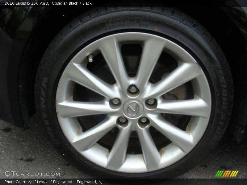 Obsidian Black / Black 2010 Lexus IS 250 AWD