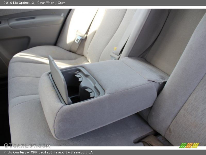 Clear White / Gray 2010 Kia Optima LX