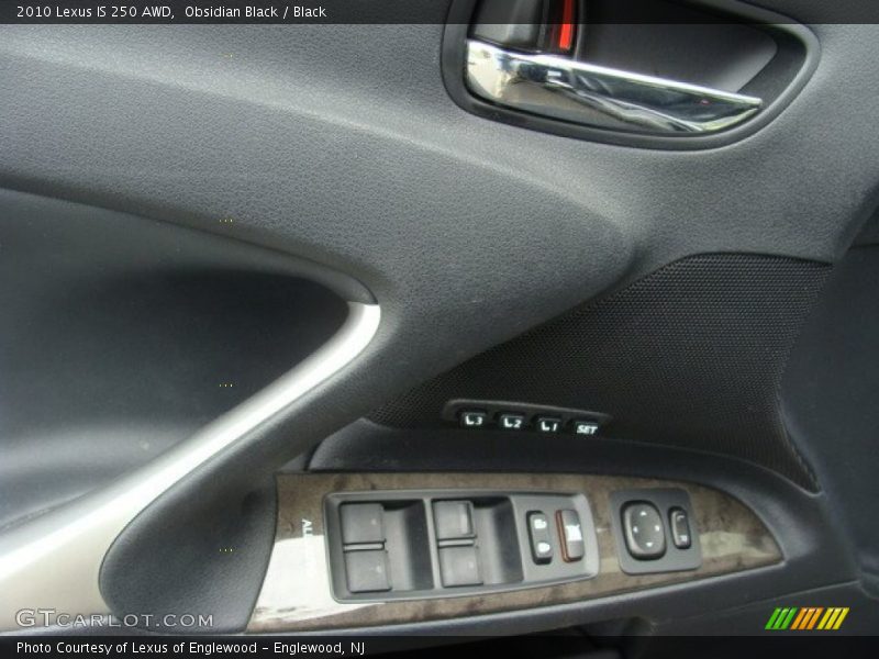 Obsidian Black / Black 2010 Lexus IS 250 AWD
