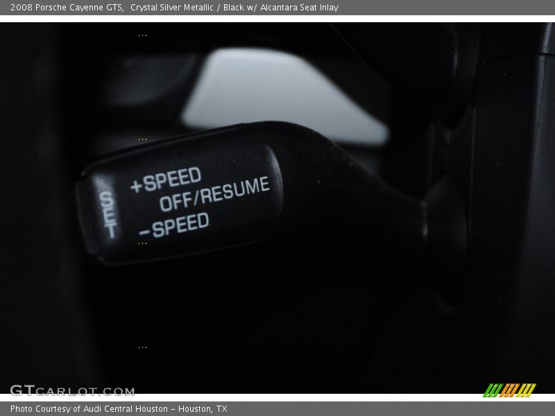 Crystal Silver Metallic / Black w/ Alcantara Seat Inlay 2008 Porsche Cayenne GTS