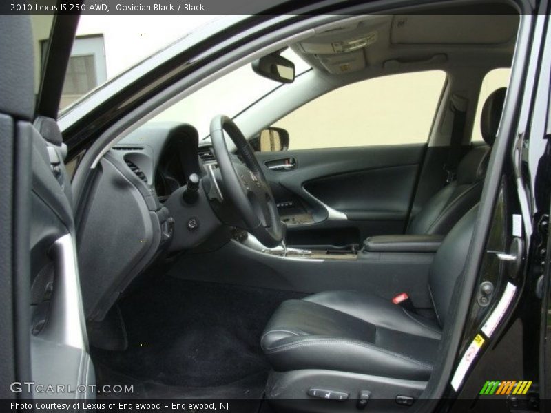 Obsidian Black / Black 2010 Lexus IS 250 AWD