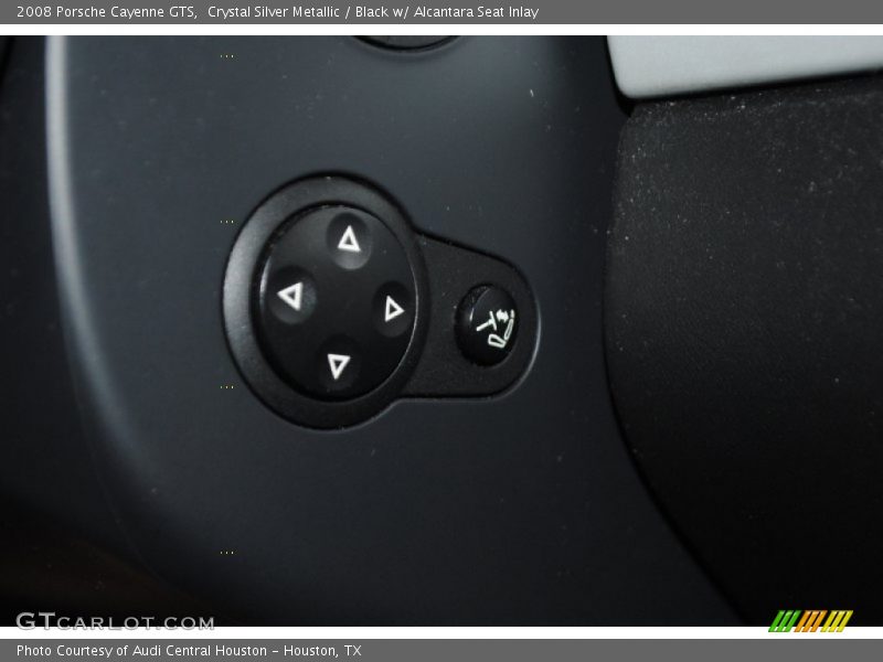 Crystal Silver Metallic / Black w/ Alcantara Seat Inlay 2008 Porsche Cayenne GTS
