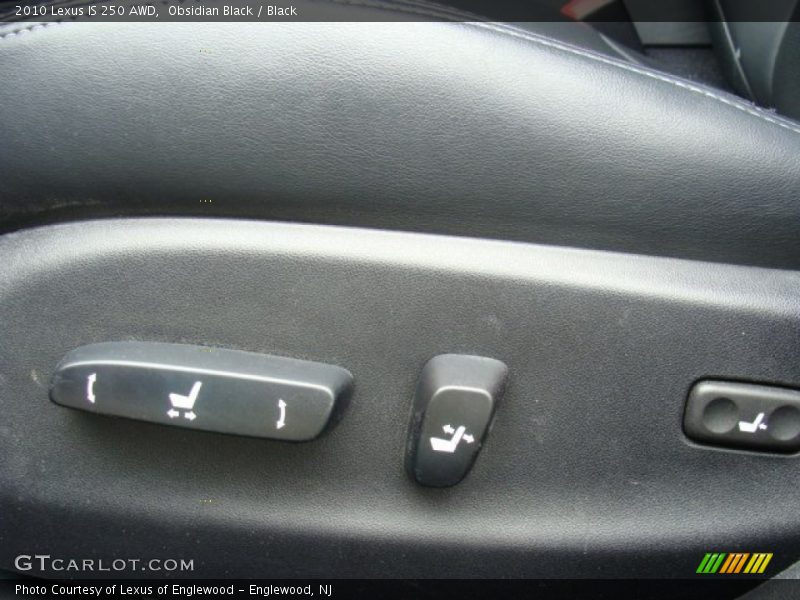 Obsidian Black / Black 2010 Lexus IS 250 AWD