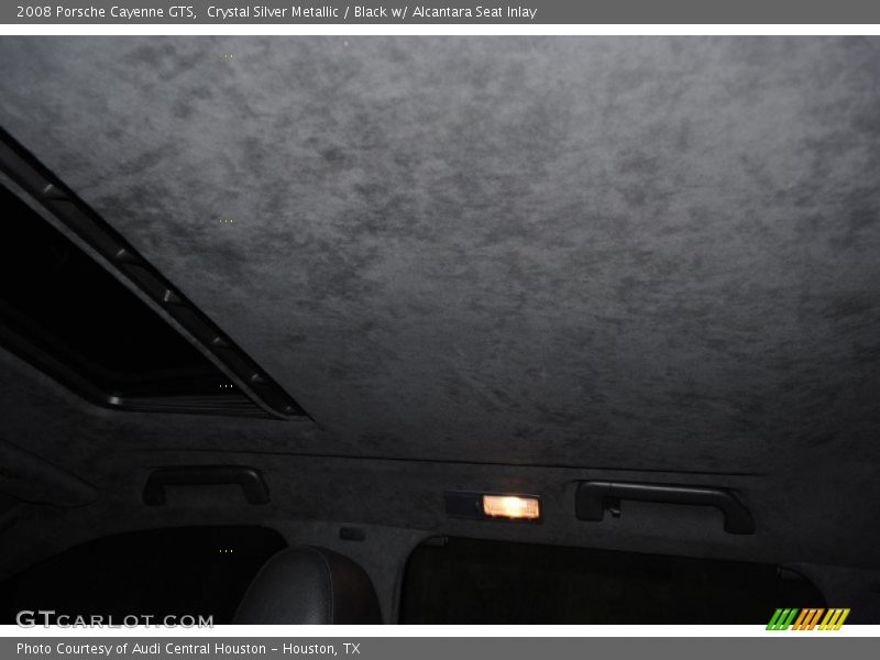 Crystal Silver Metallic / Black w/ Alcantara Seat Inlay 2008 Porsche Cayenne GTS