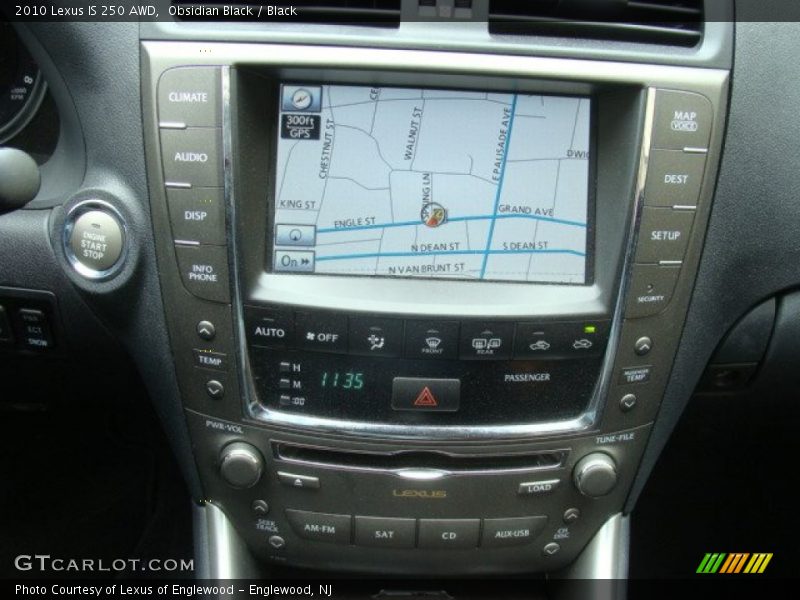 Obsidian Black / Black 2010 Lexus IS 250 AWD