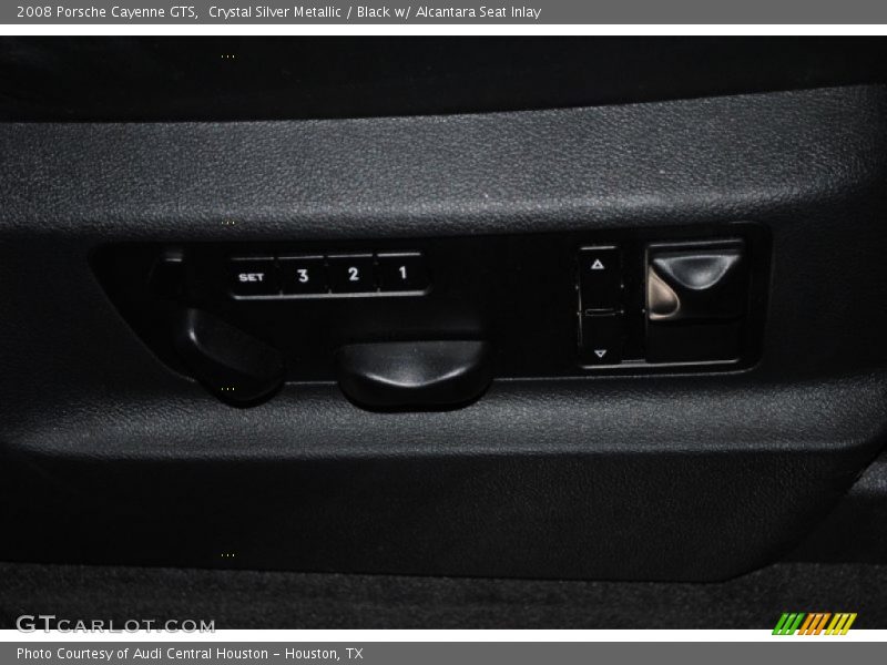 Crystal Silver Metallic / Black w/ Alcantara Seat Inlay 2008 Porsche Cayenne GTS