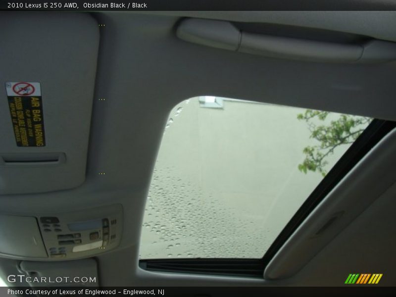 Obsidian Black / Black 2010 Lexus IS 250 AWD