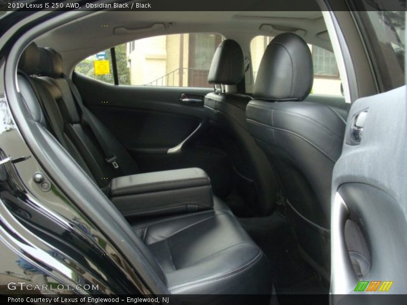 Obsidian Black / Black 2010 Lexus IS 250 AWD