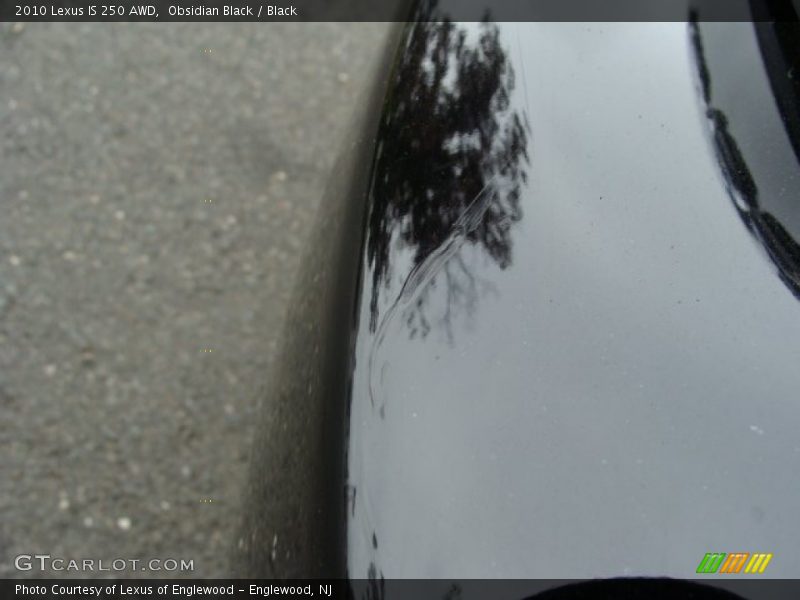 Obsidian Black / Black 2010 Lexus IS 250 AWD