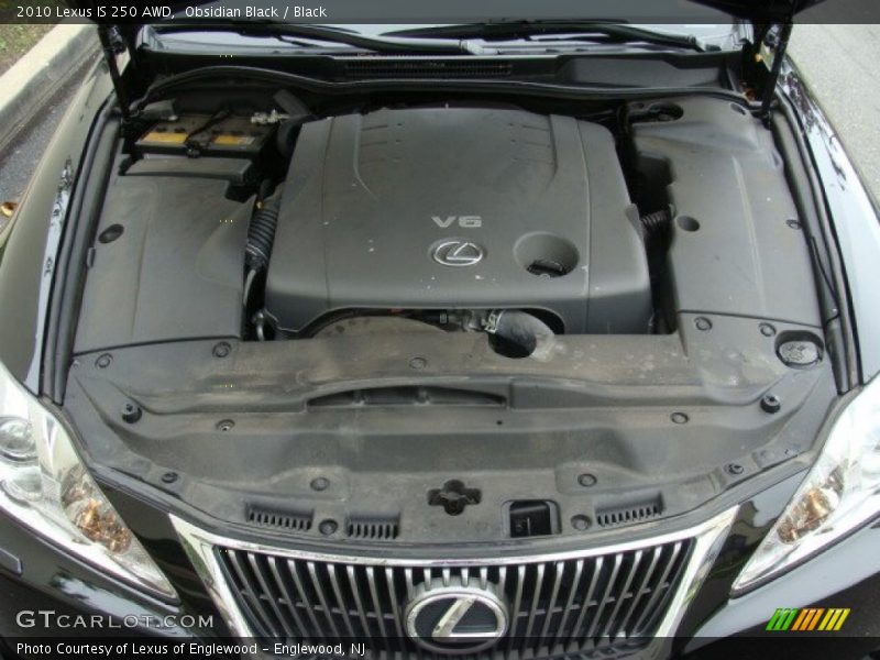 Obsidian Black / Black 2010 Lexus IS 250 AWD