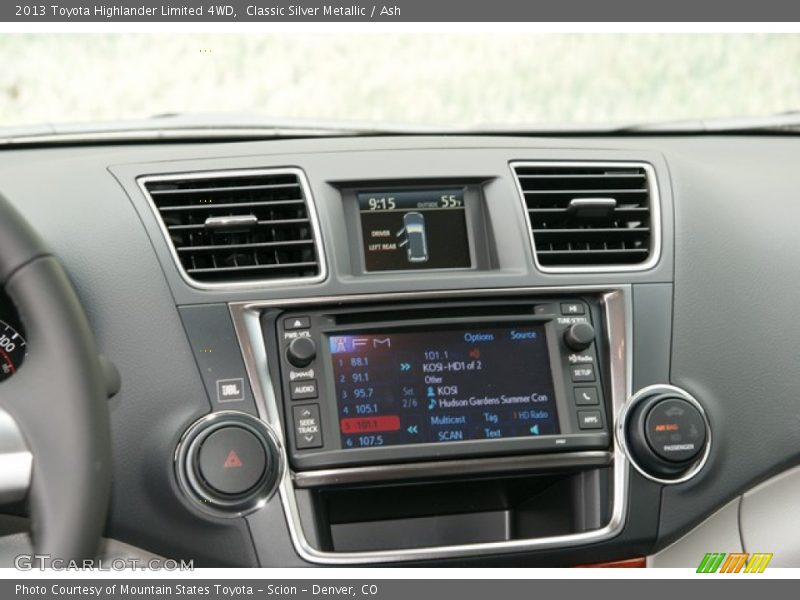 Classic Silver Metallic / Ash 2013 Toyota Highlander Limited 4WD