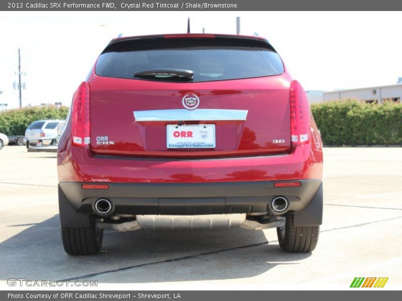 Crystal Red Tintcoat / Shale/Brownstone 2013 Cadillac SRX Performance FWD