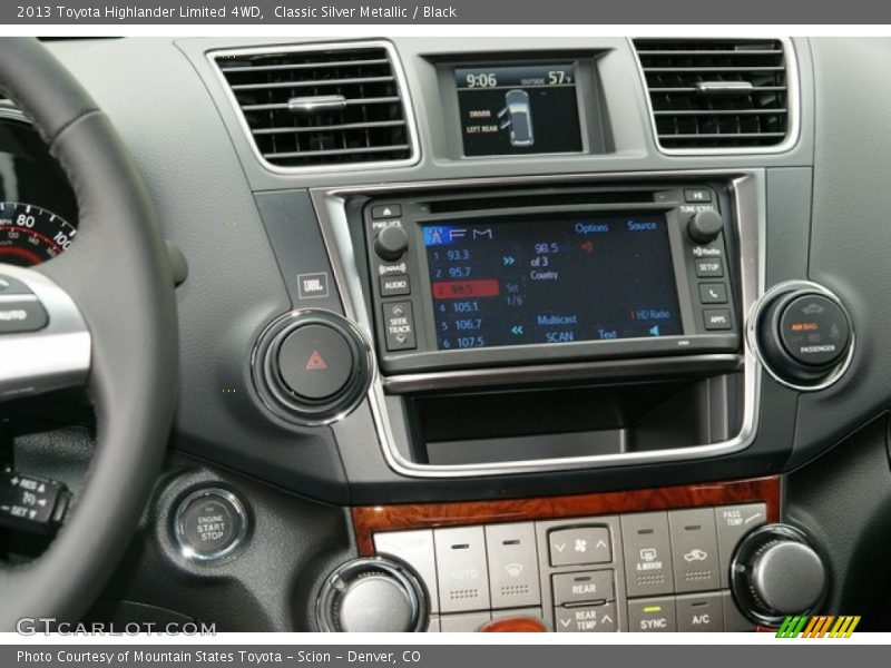 Classic Silver Metallic / Black 2013 Toyota Highlander Limited 4WD