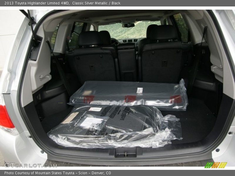 Classic Silver Metallic / Black 2013 Toyota Highlander Limited 4WD
