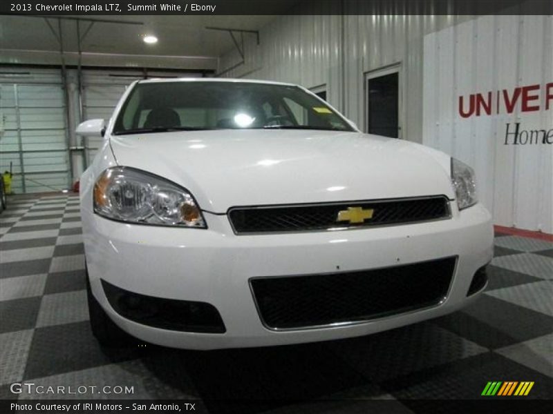 Summit White / Ebony 2013 Chevrolet Impala LTZ