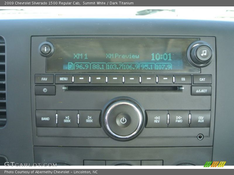 Audio System of 2009 Silverado 1500 Regular Cab