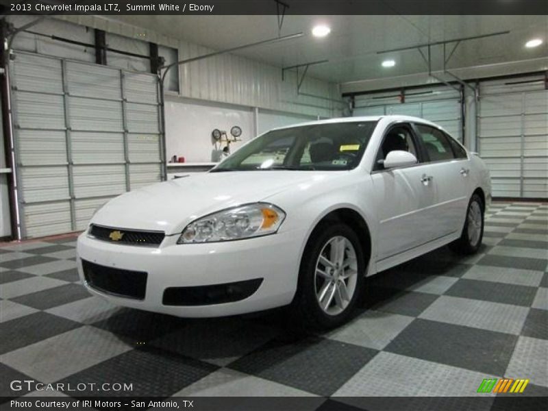 Summit White / Ebony 2013 Chevrolet Impala LTZ