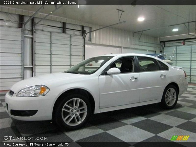 Summit White / Ebony 2013 Chevrolet Impala LTZ