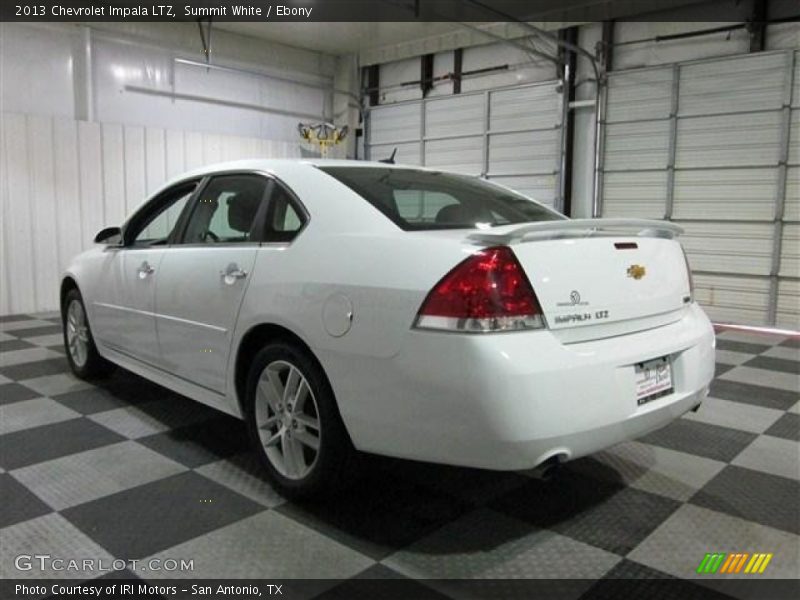 Summit White / Ebony 2013 Chevrolet Impala LTZ