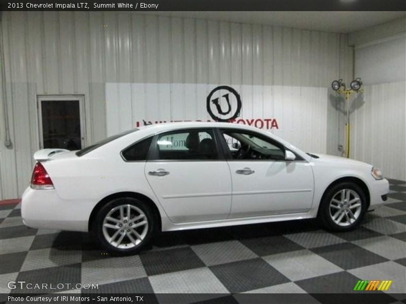 Summit White / Ebony 2013 Chevrolet Impala LTZ