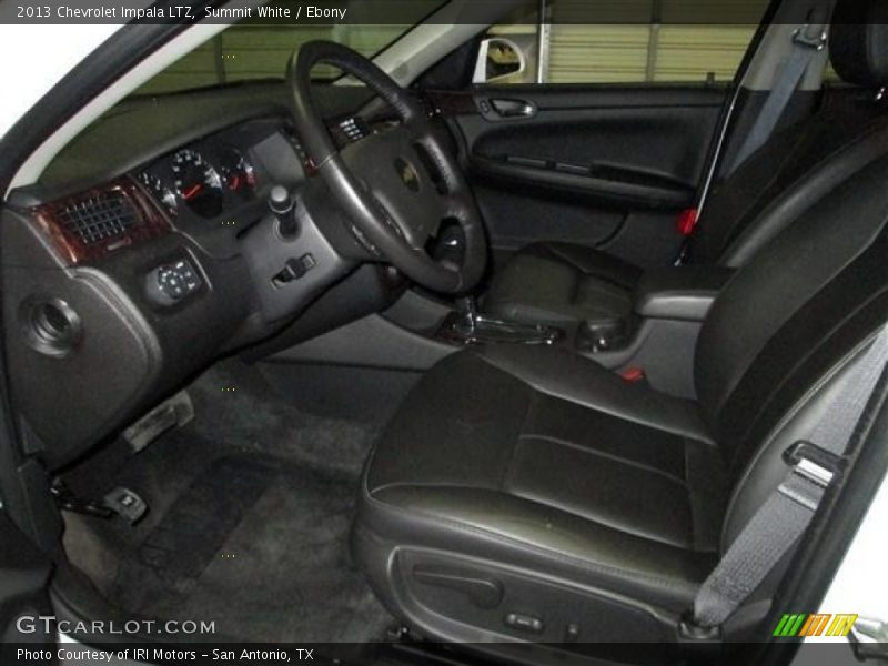 Summit White / Ebony 2013 Chevrolet Impala LTZ