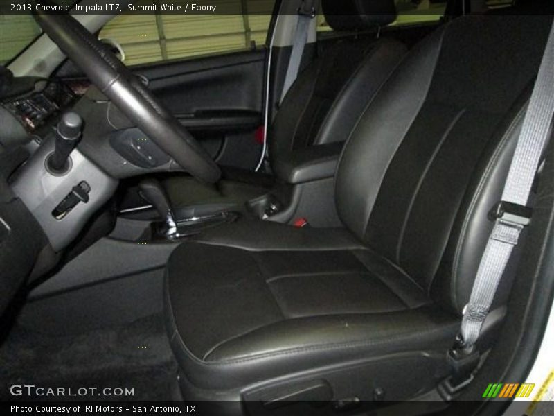 Summit White / Ebony 2013 Chevrolet Impala LTZ