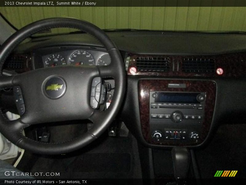 Summit White / Ebony 2013 Chevrolet Impala LTZ