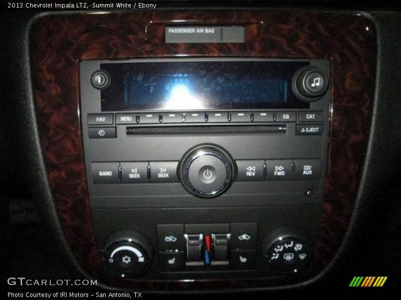 Summit White / Ebony 2013 Chevrolet Impala LTZ