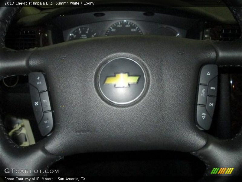 Summit White / Ebony 2013 Chevrolet Impala LTZ