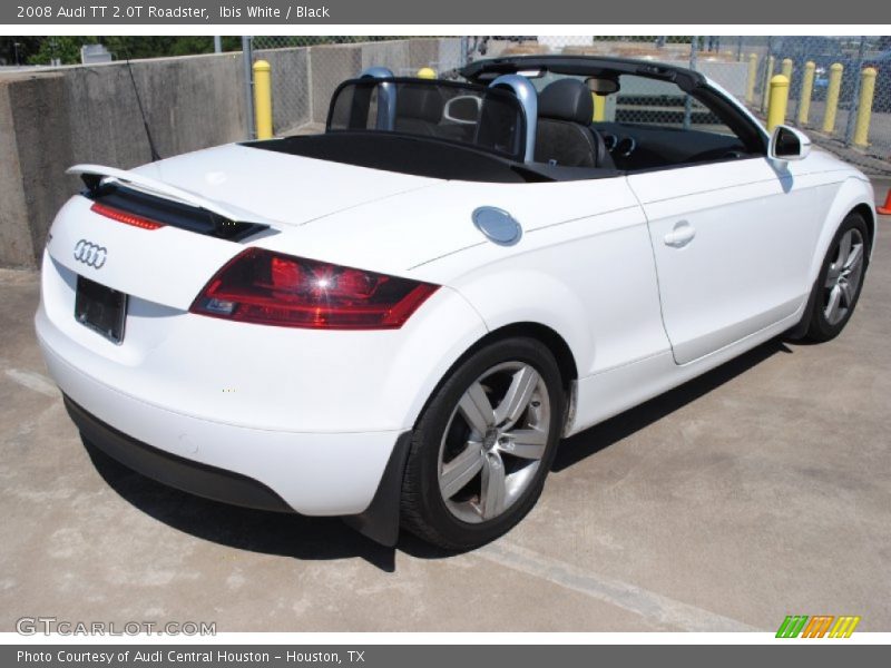 Ibis White / Black 2008 Audi TT 2.0T Roadster