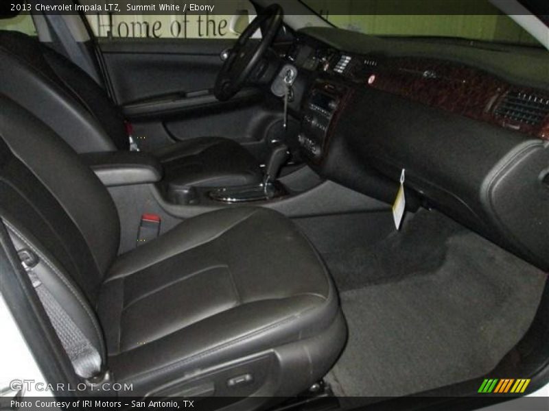Summit White / Ebony 2013 Chevrolet Impala LTZ